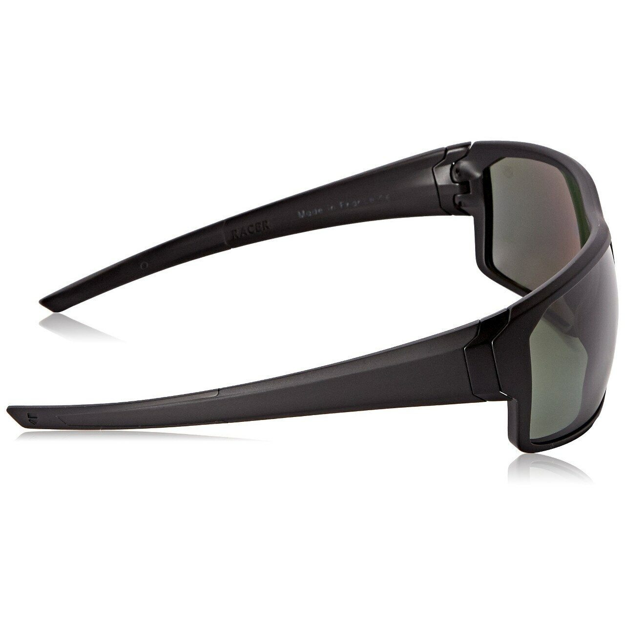 TAG Heuer Men's Racer 2 9223-304 Sport Wrap Around sunglasses in green with black frame, showcasing a sleek and modern design.